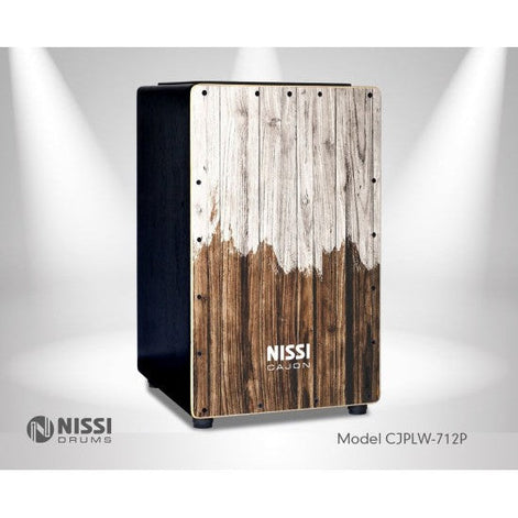 Trống Cajon Nissi CJPLW-712P UV-Mai Nguyên Music