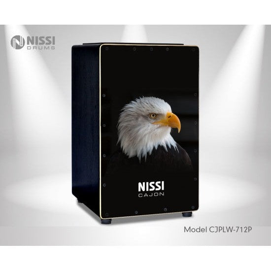 Trống Cajon Nissi CJPLW-712P UV-Mai Nguyên Music