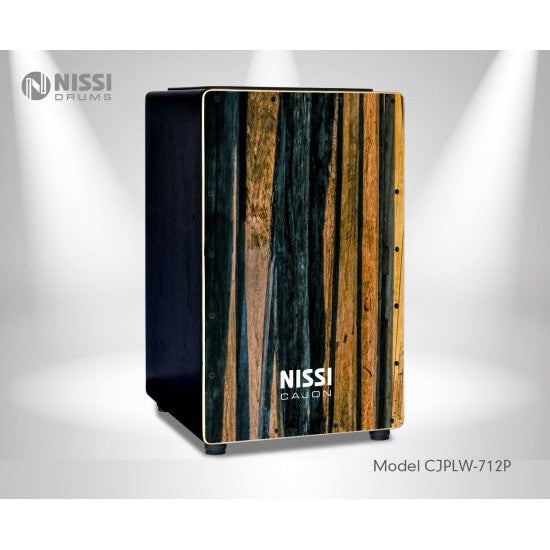 Trống Cajon Nissi CJPLW-712P UV-Mai Nguyên Music