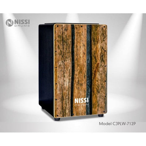 Trống Cajon Nissi CJPLW-712P UV-Mai Nguyên Music