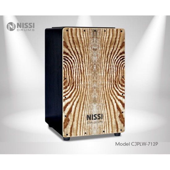Trống Cajon Nissi CJPLW-712P UV-Mai Nguyên Music