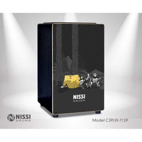 Trống Cajon Nissi CJPLW-712P UV-Mai Nguyên Music