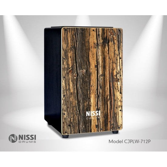 Trống Cajon Nissi CJPLW-712P UV-Mai Nguyên Music