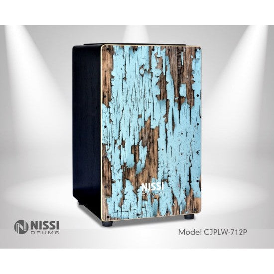 Trống Cajon Nissi CJPLW-712P UV-Mai Nguyên Music