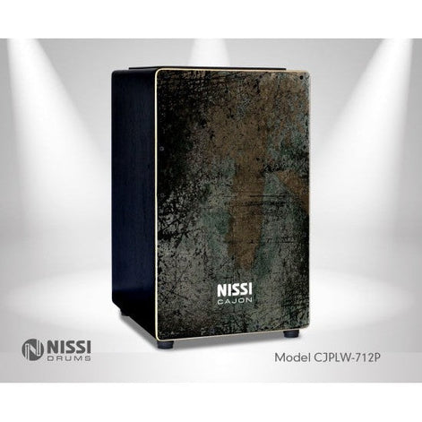 Trống Cajon Nissi CJPLW-712P UV-Mai Nguyên Music