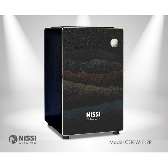 Trống Cajon Nissi CJPLW-712P UV-Mai Nguyên Music