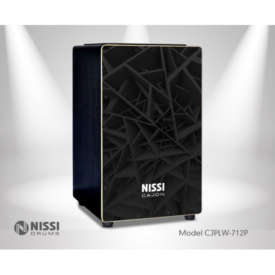Trống Cajon Nissi CJPLW-712P UV-Mai Nguyên Music