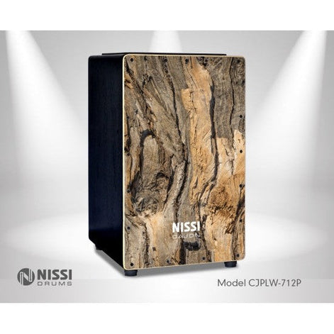 Trống Cajon Nissi CJPLW-712P UV-Mai Nguyên Music