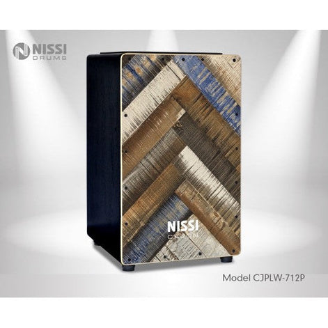 Trống Cajon Nissi CJPLW-712P UV-Mai Nguyên Music