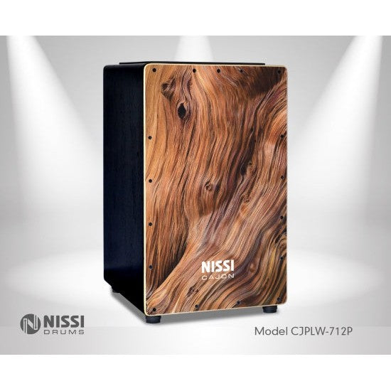 Trống Cajon Nissi CJPLW-712P UV-Mai Nguyên Music