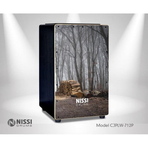 Trống Cajon Nissi CJPLW-712P UV-Mai Nguyên Music