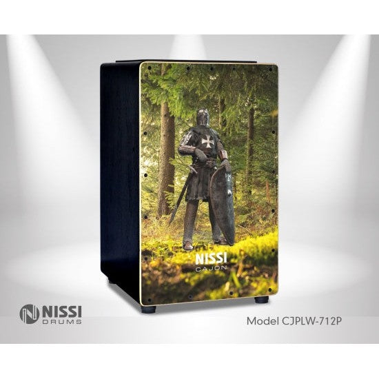 Trống Cajon Nissi CJPLW-712P UV-Mai Nguyên Music