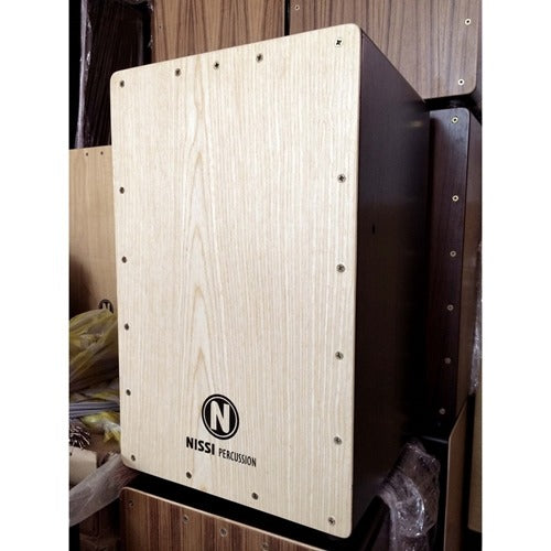 Trống Cajon Nissi CJPSN-810 Oak-Mai Nguyên Music