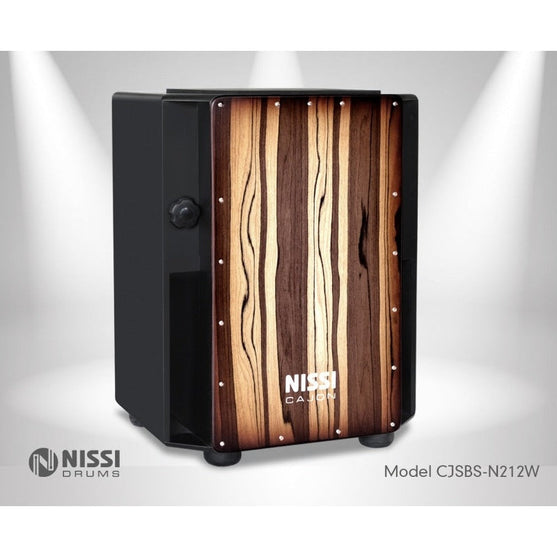 Trống Cajon Nissi CJSBS-N212W-Mai Nguyên Music