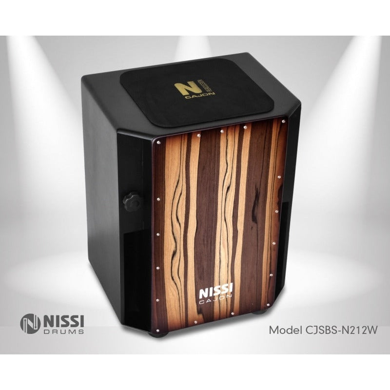Trống Cajon Nissi CJSBS-N212W-Mai Nguyên Music