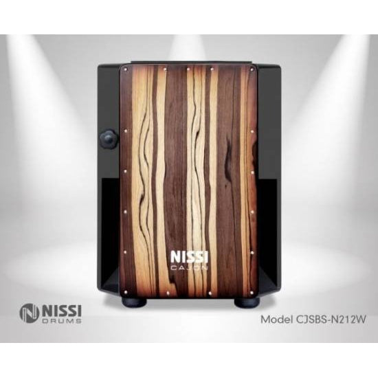 Trống Cajon Nissi CJSBS-N212W-Mai Nguyên Music