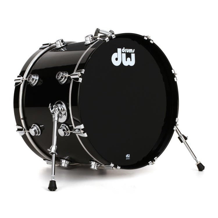Trống Cơ DW Collector's Jazz Mahogany/Gum 3-Pcs Shell Pack - Black Lacquer Finish-Mai Nguyên Music