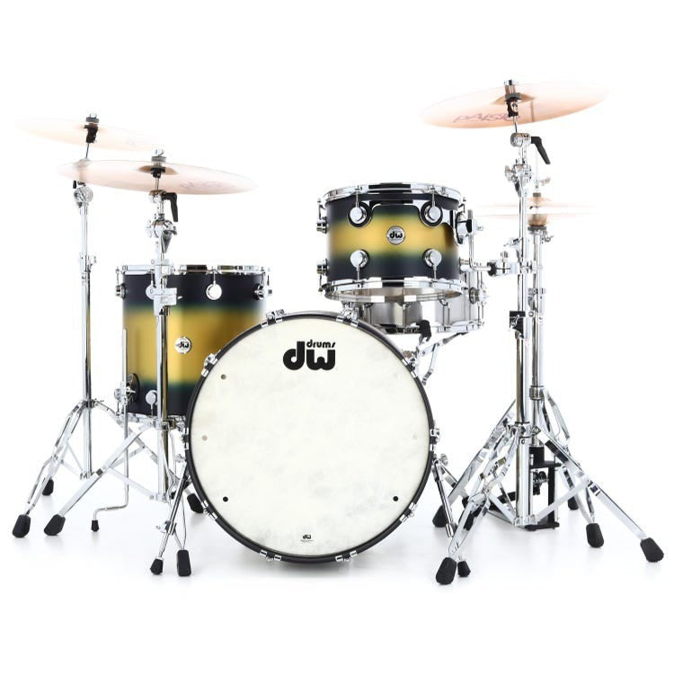 Trống Cơ DW Collector's Series 3-Pcs Shell Pack - Blue/Gold Duco Lacquer-Mai Nguyên Music