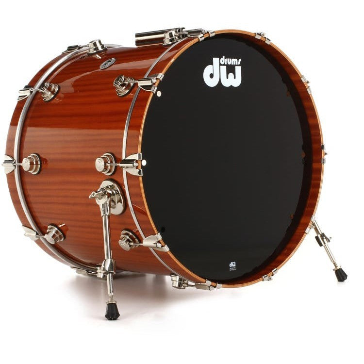 Trống Cơ DW Collector's Series Cherry Mahogany 7-Pcs Shell Pack - Natural Lacquer Finish-Mai Nguyên Music