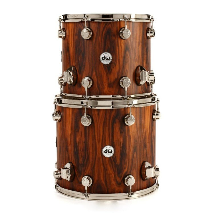 Trống Cơ DW Collector's Series Exotic 5-Pcs Shell Pack - Hard Satin over Santos Rosewood-Mai Nguyên Music