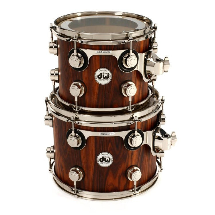 Trống Cơ DW Collector's Series Exotic 5-Pcs Shell Pack - Hard Satin over Santos Rosewood-Mai Nguyên Music