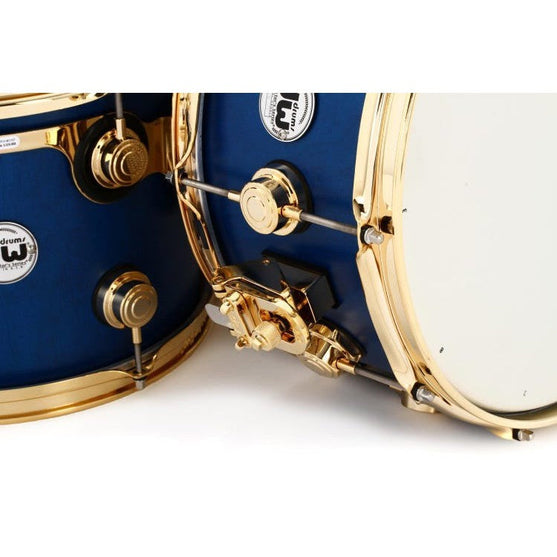 Trống Cơ DW Collector's Series Maple/Mahogany 7-Pcs Shell Pack - Satin Regal Blue-Mai Nguyên Music