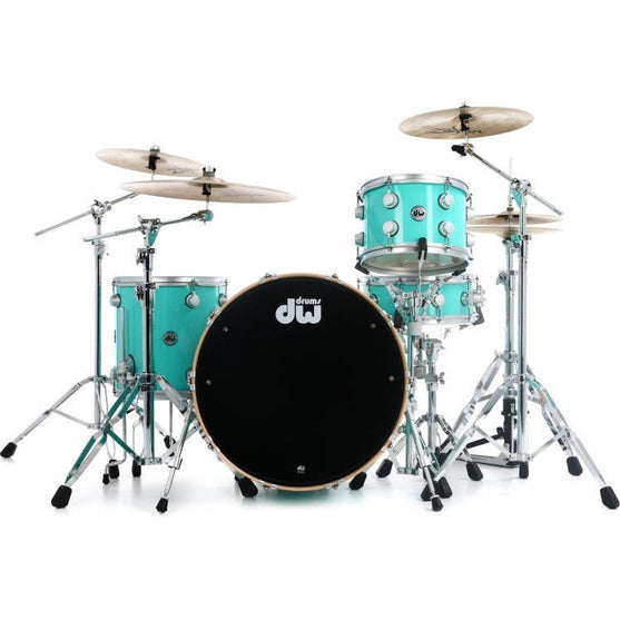 Trống Cơ DW Collector's Series Santa Monica 3-Pcs Shell Pack - Sea Foam Green-Mai Nguyên Music