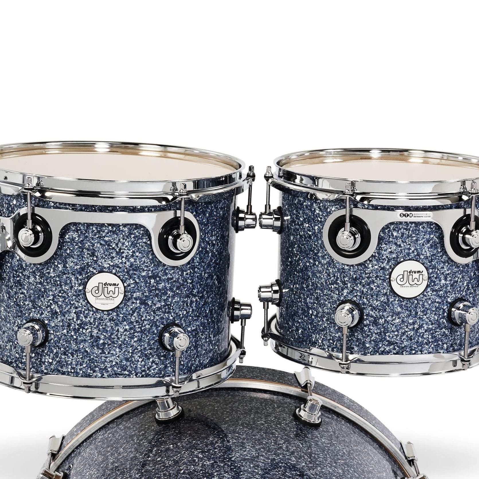 Trống Cơ DW Design Series 4-Pcs Shell Pack - Blue Granite, Limited Finish-Mai Nguyên Music