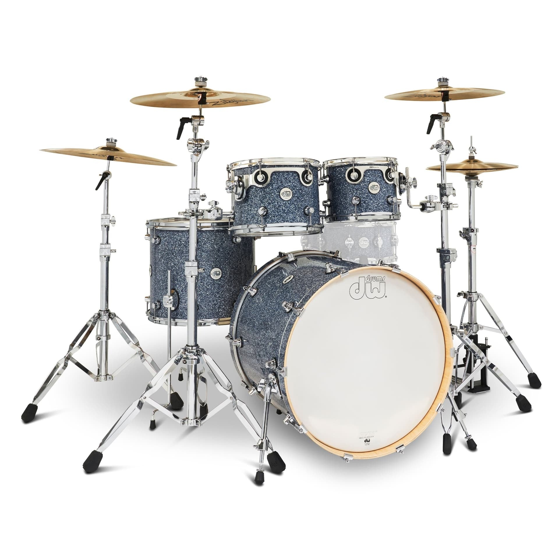 Trống Cơ DW Design Series 4-Pcs Shell Pack - Blue Granite, Limited Finish-Mai Nguyên Music