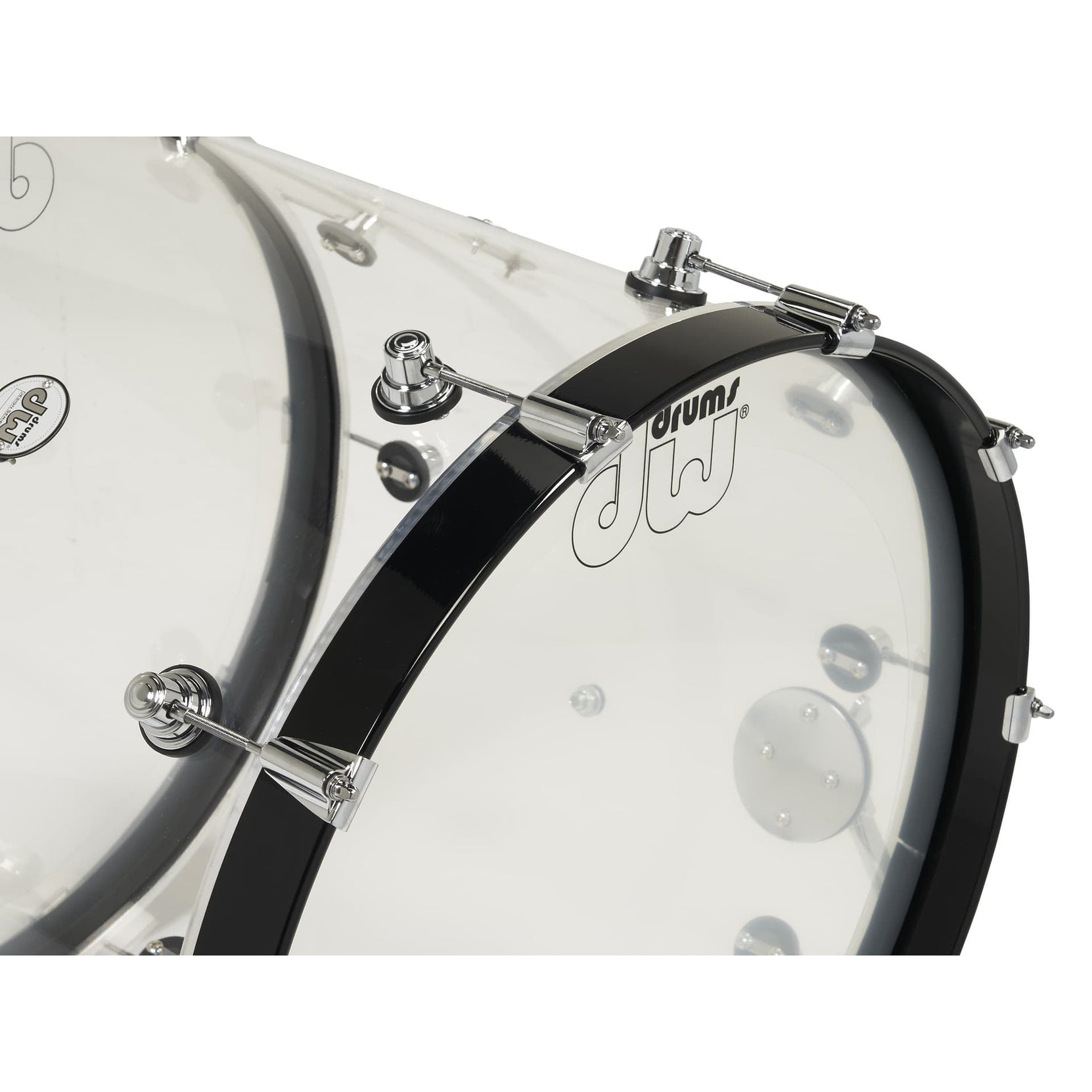 Trống Cơ DW Design Series Acrylic 4-Pcs Shell Pack - Clear Acrylic-Mai Nguyên Music