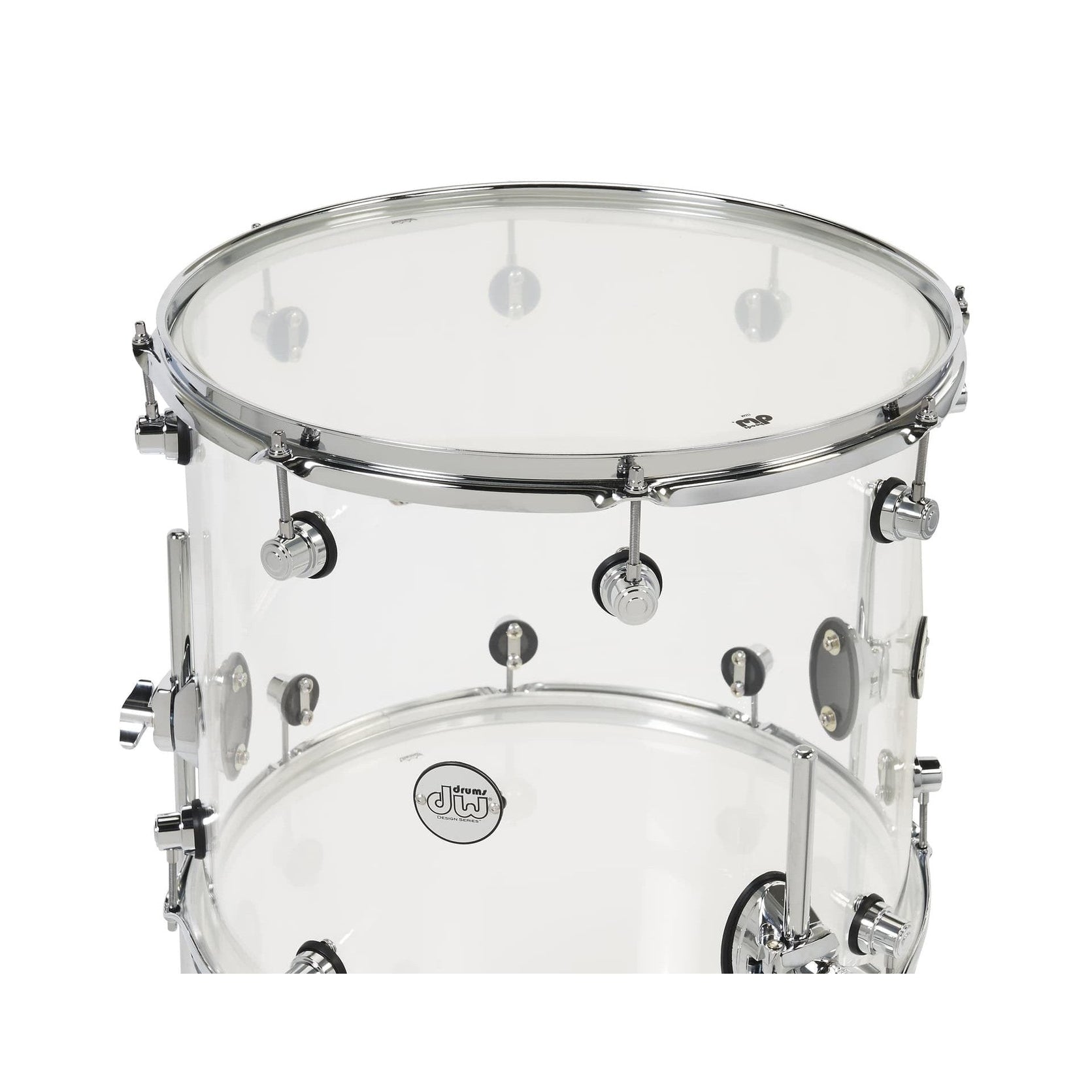 Trống Cơ DW Design Series Acrylic 4-Pcs Shell Pack - Clear Acrylic-Mai Nguyên Music