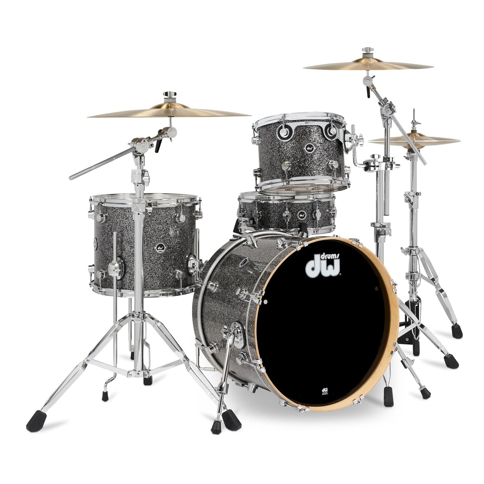 Trống Cơ DW DWe 4-Pcs Drum Kit Bundle-Mai Nguyên Music