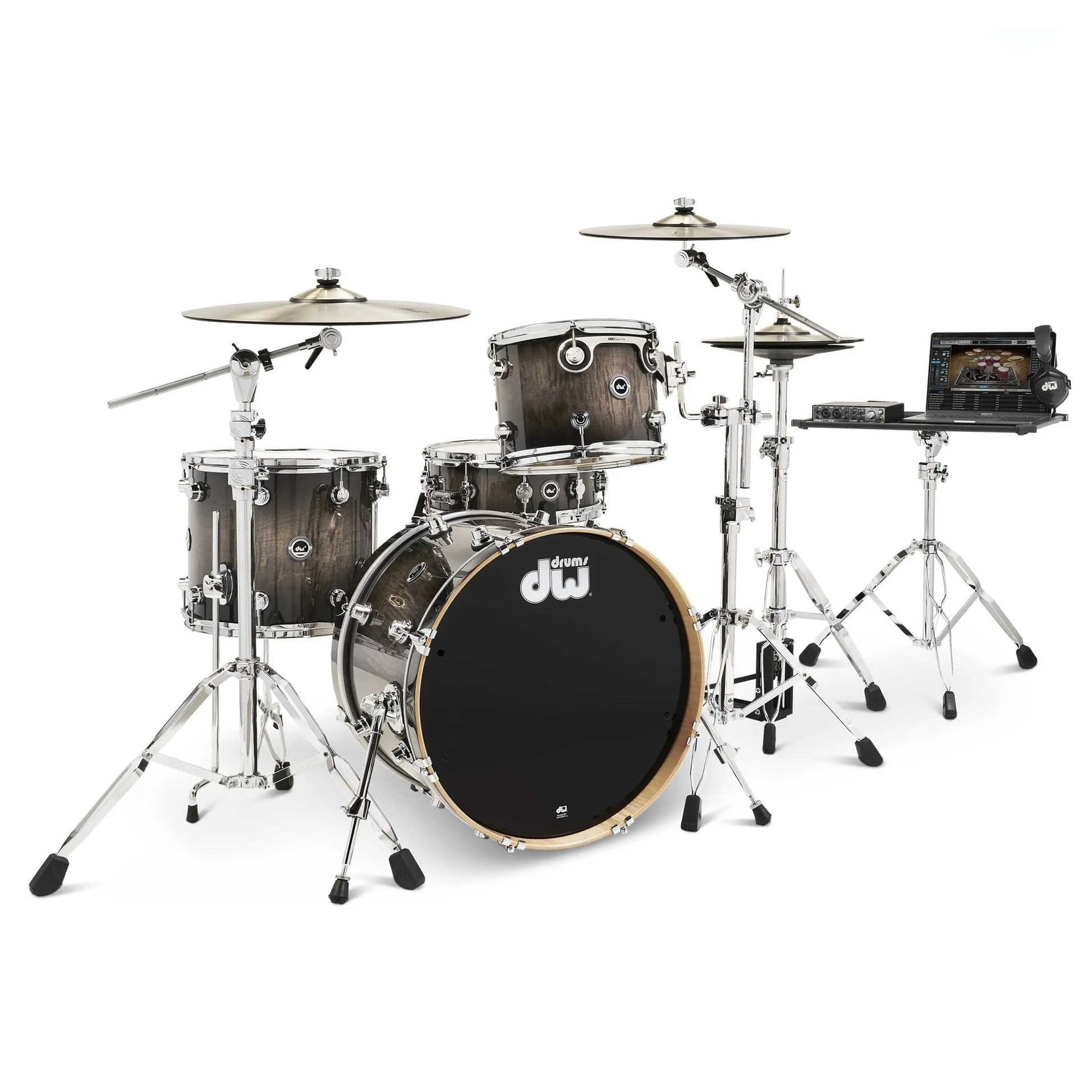 Trống Cơ DW DWe 4-Pcs Drum Kit Bundle-Mai Nguyên Music