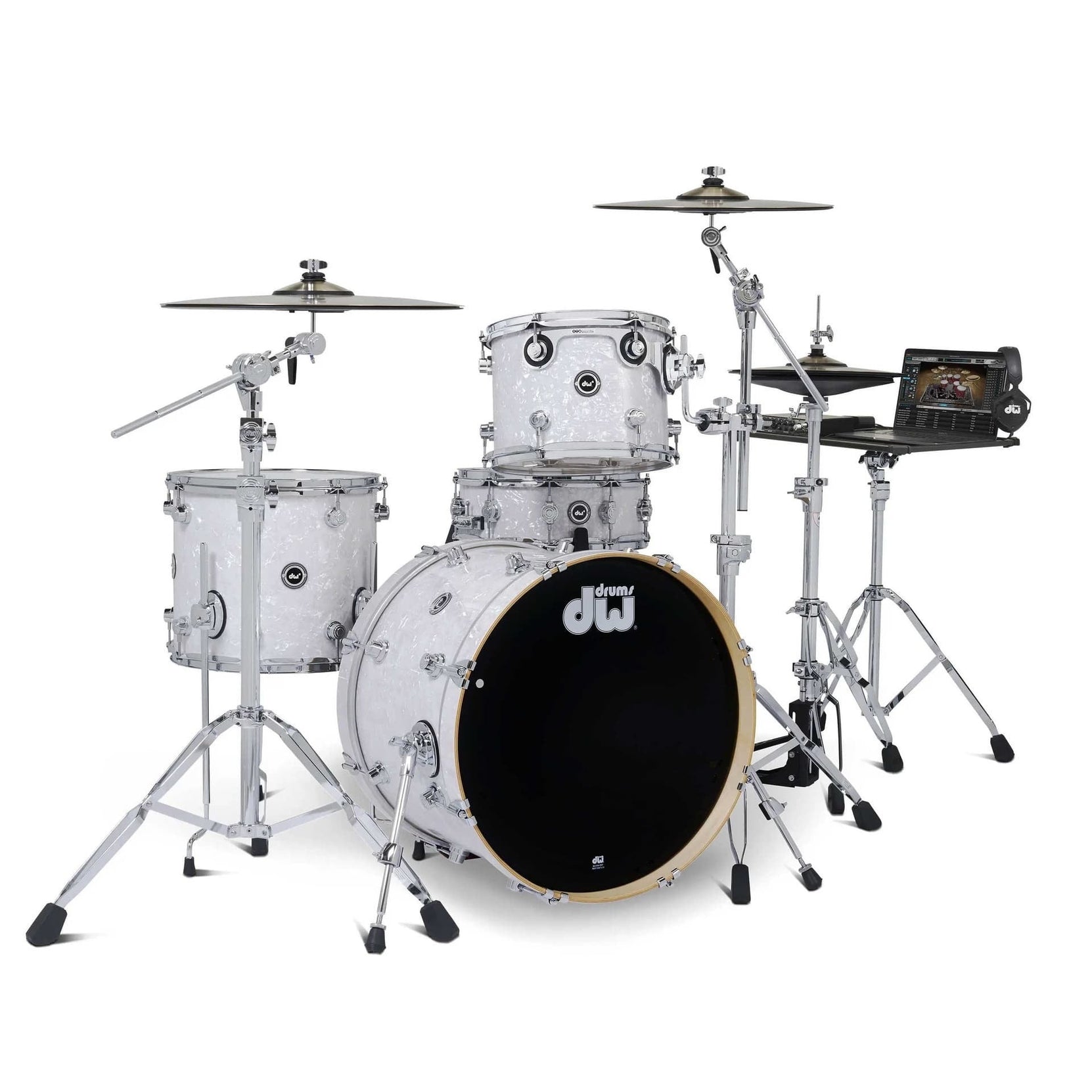 Trống Cơ DW DWe 4-Pcs Drum Kit Bundle-Mai Nguyên Music