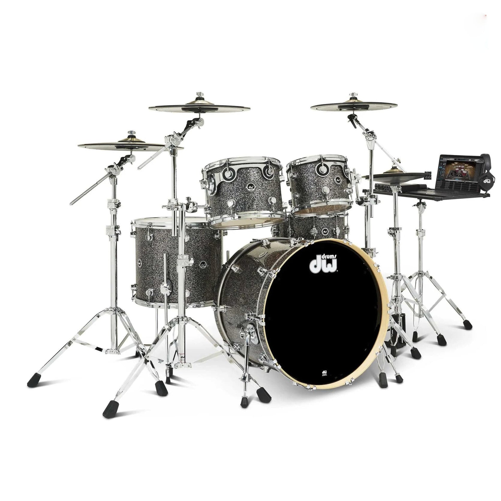 Trống Cơ DW DWe 5-Pcs Drum Kit Bundle-Mai Nguyên Music