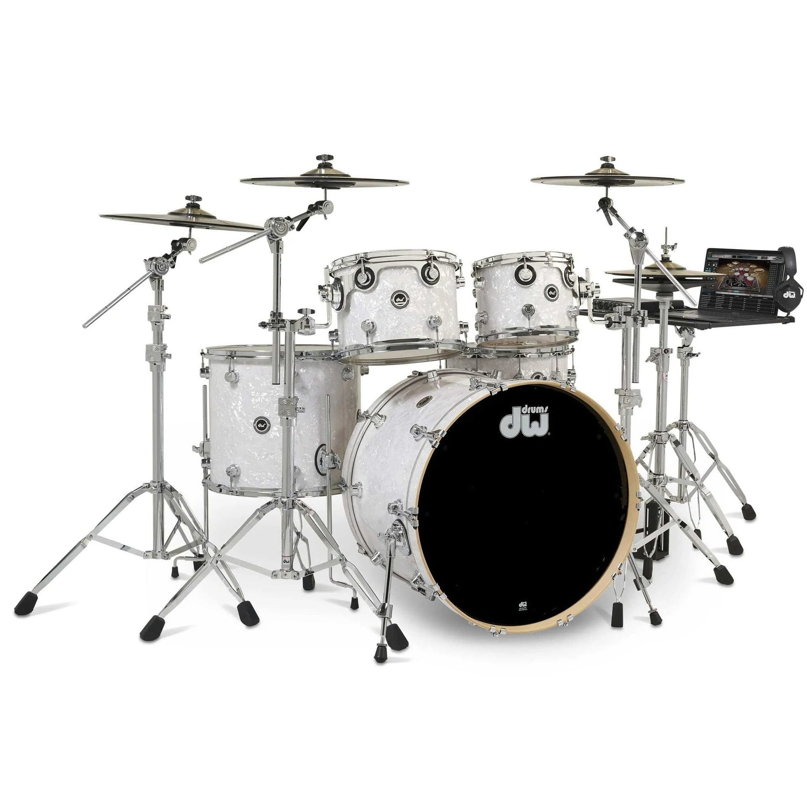 Trống Cơ DW DWe 5-Pcs Drum Kit Bundle-Mai Nguyên Music