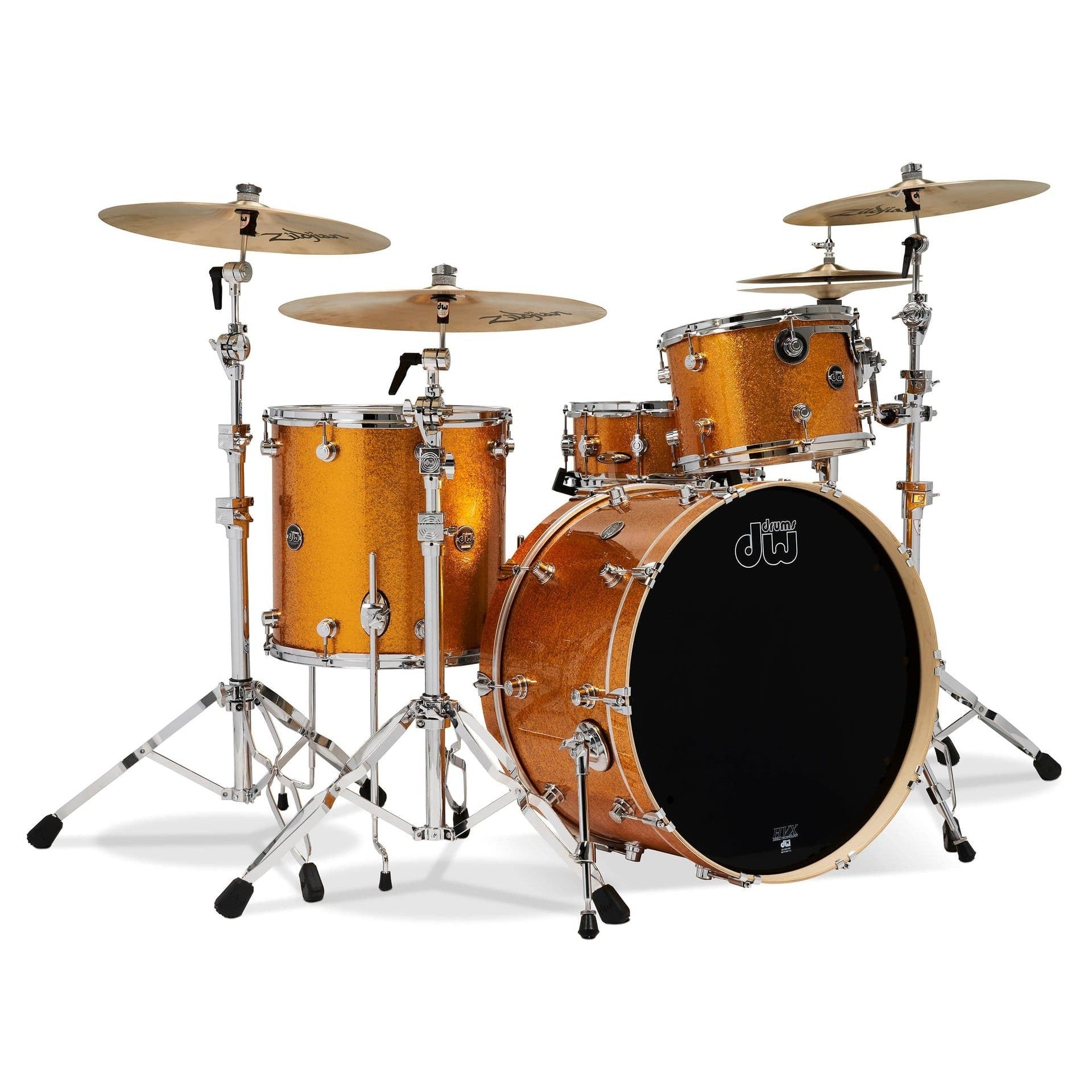 Trống Cơ DW Performance Series 4-Pcs Shell Pack w/ 6.5x14-inch Snare-Mai Nguyên Music