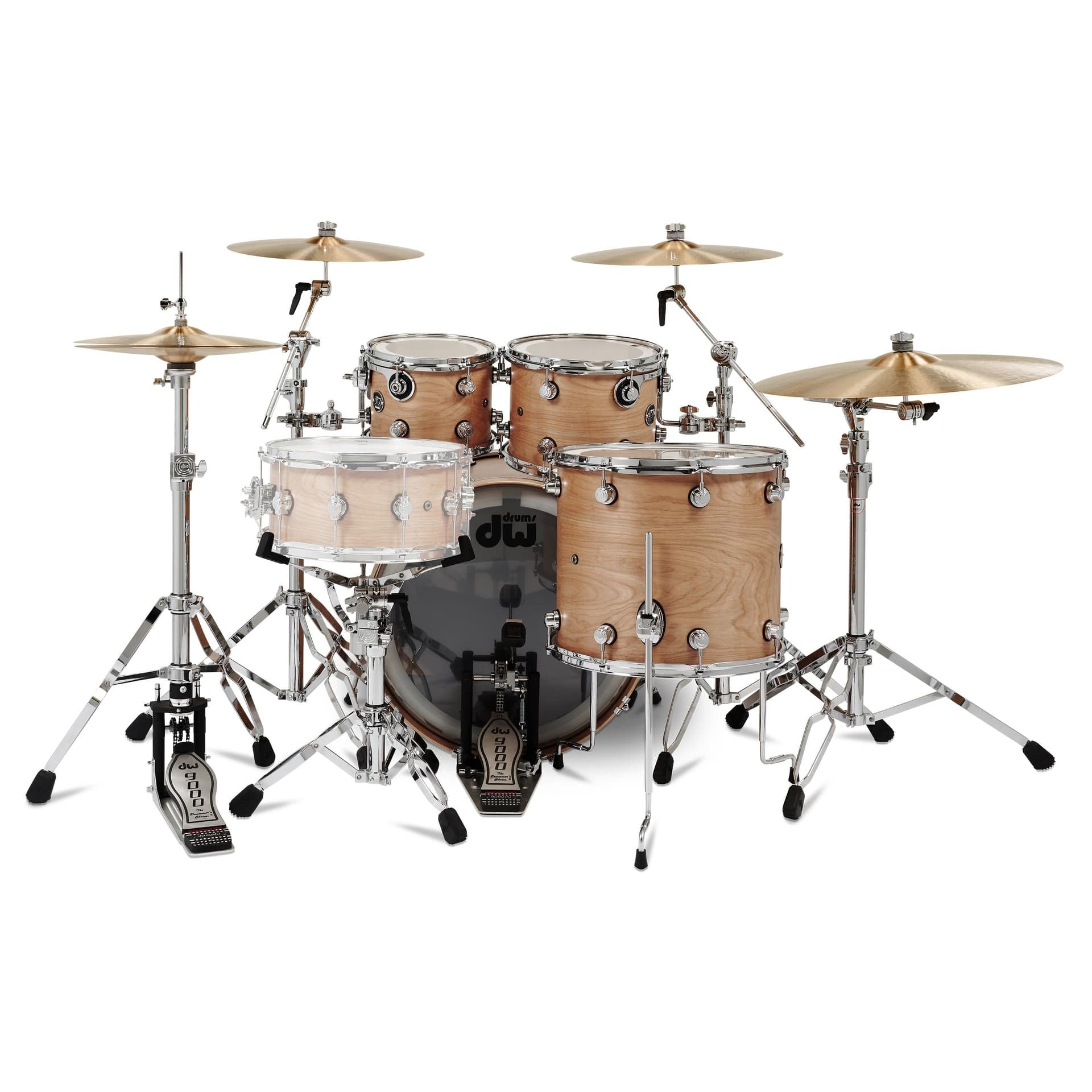 Trống Cơ DW Performance Series Birch 4-Pcs Shell Pack - Natural Satin Oil-Mai Nguyên Music