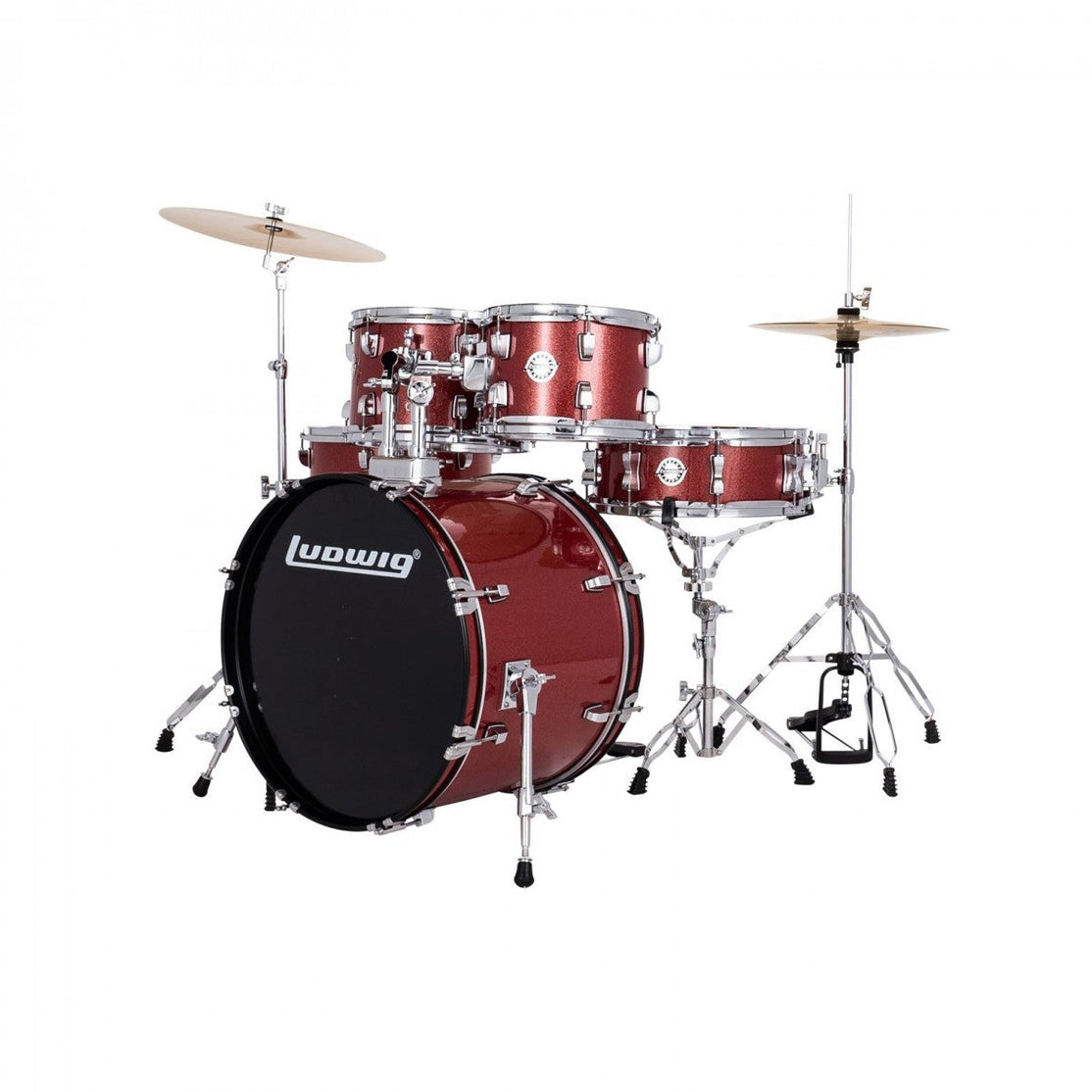 Trống Cơ Ludwig Accent 20" Fuse 5-Pc Complete Shell Pack (20"/10"/12"/14"/14")-Mai Nguyên Music