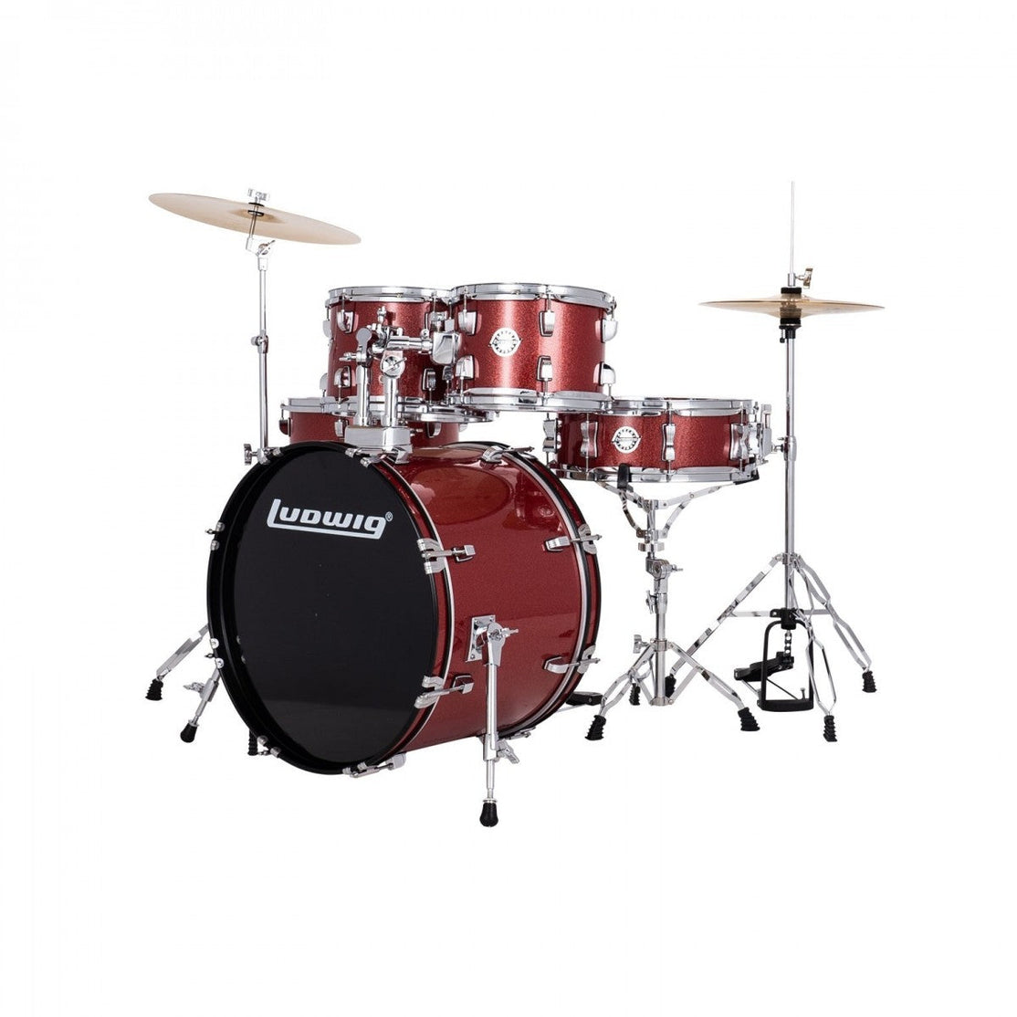 Trống Cơ Ludwig Accent 22" Drive 5-Pc Complete Shell Pack (22"/10"/12"/14"/16")-Mai Nguyên Music