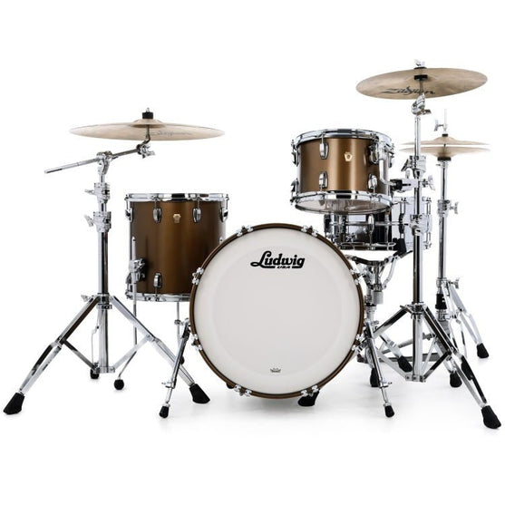 Trống Cơ Ludwig Classic Maple Downbeat 3-Pc Shell Pack (20"/10"/14")-Mai Nguyên Music
