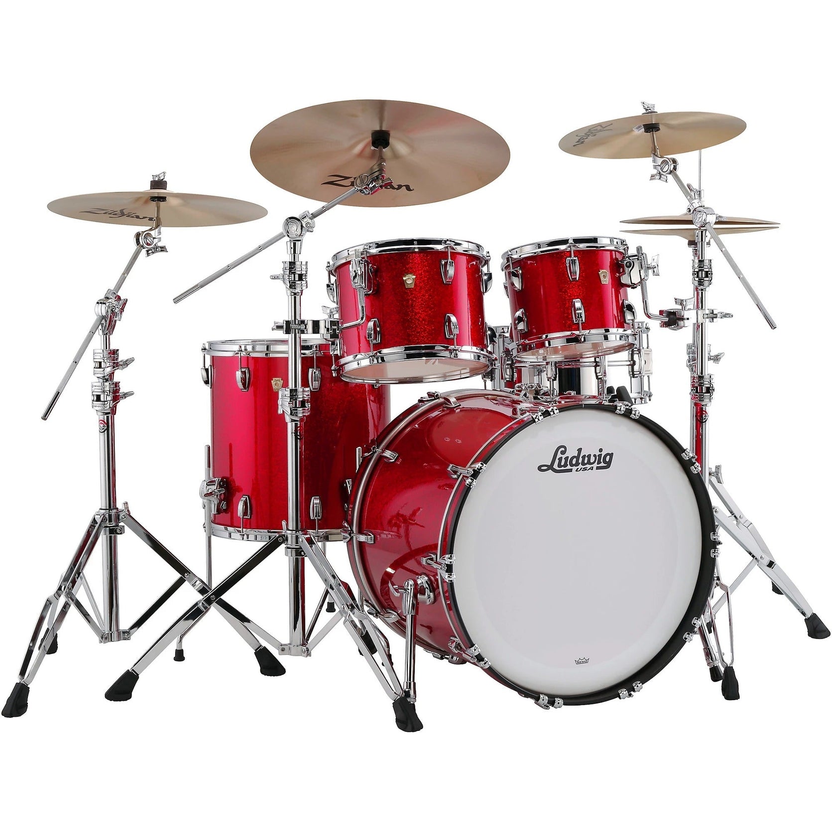 Trống Cơ Ludwig Classic Maple Mod 4-PC Shell Pack (22"/10"/12"/16")-Mai Nguyên Music