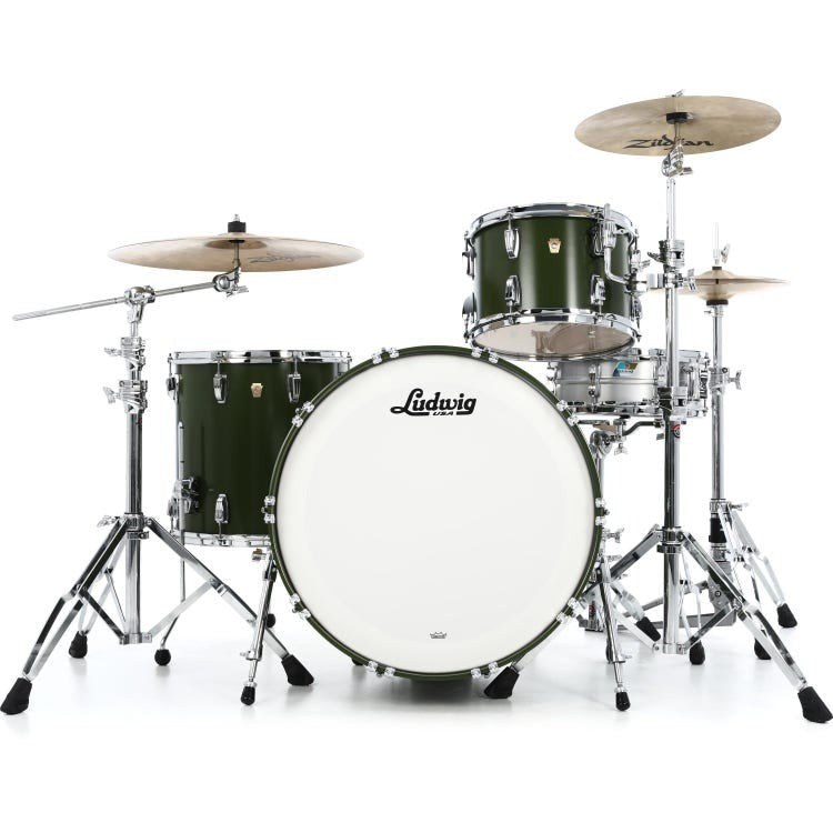 Trống Cơ Ludwig Classic Maple Pro Beat 3-Pc Shell Pack (24"/13"/16")-Mai Nguyên Music
