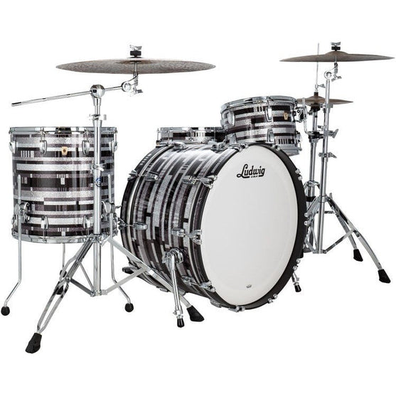 Trống Cơ Ludwig Classic Maple Pro Beat 3-Pc Shell Pack (24"/13"/16")-Mai Nguyên Music