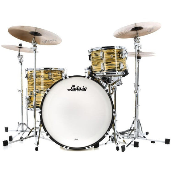 Trống Cơ Ludwig Classic Maple Pro Beat 3-Pc Shell Pack (24"/13"/16")-Mai Nguyên Music