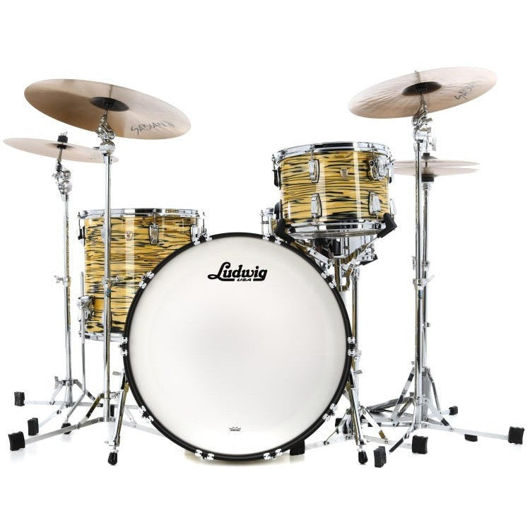 Trống Cơ Ludwig Classic Maple Pro Beat 3-Pc Shell Pack (24"/13"/16")-Mai Nguyên Music