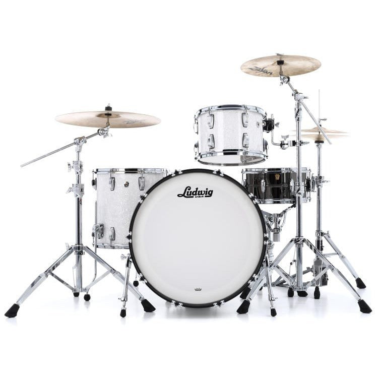 Trống Cơ Ludwig Classic Oak Pro Beat 3-Pc Shell Pack (24"/13"/16")-Mai Nguyên Music