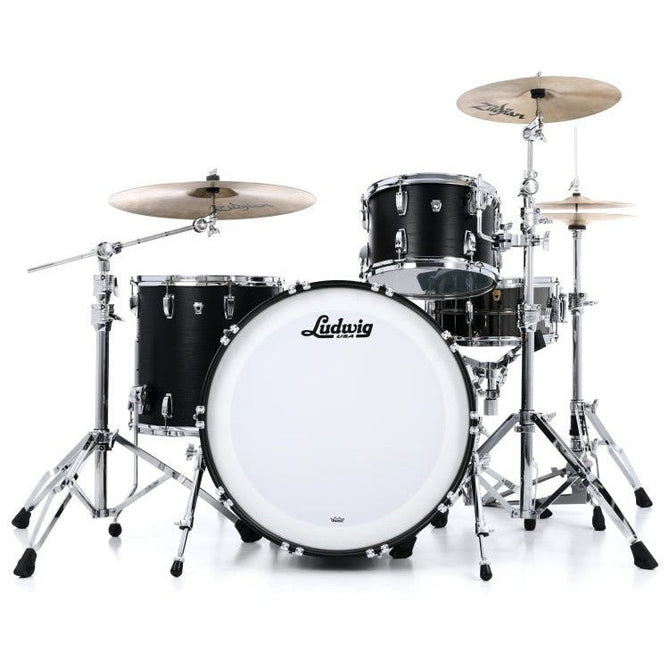 Trống Cơ Ludwig Classic Oak Pro Beat 3-Pc Shell Pack (24"/13"/16")-Mai Nguyên Music