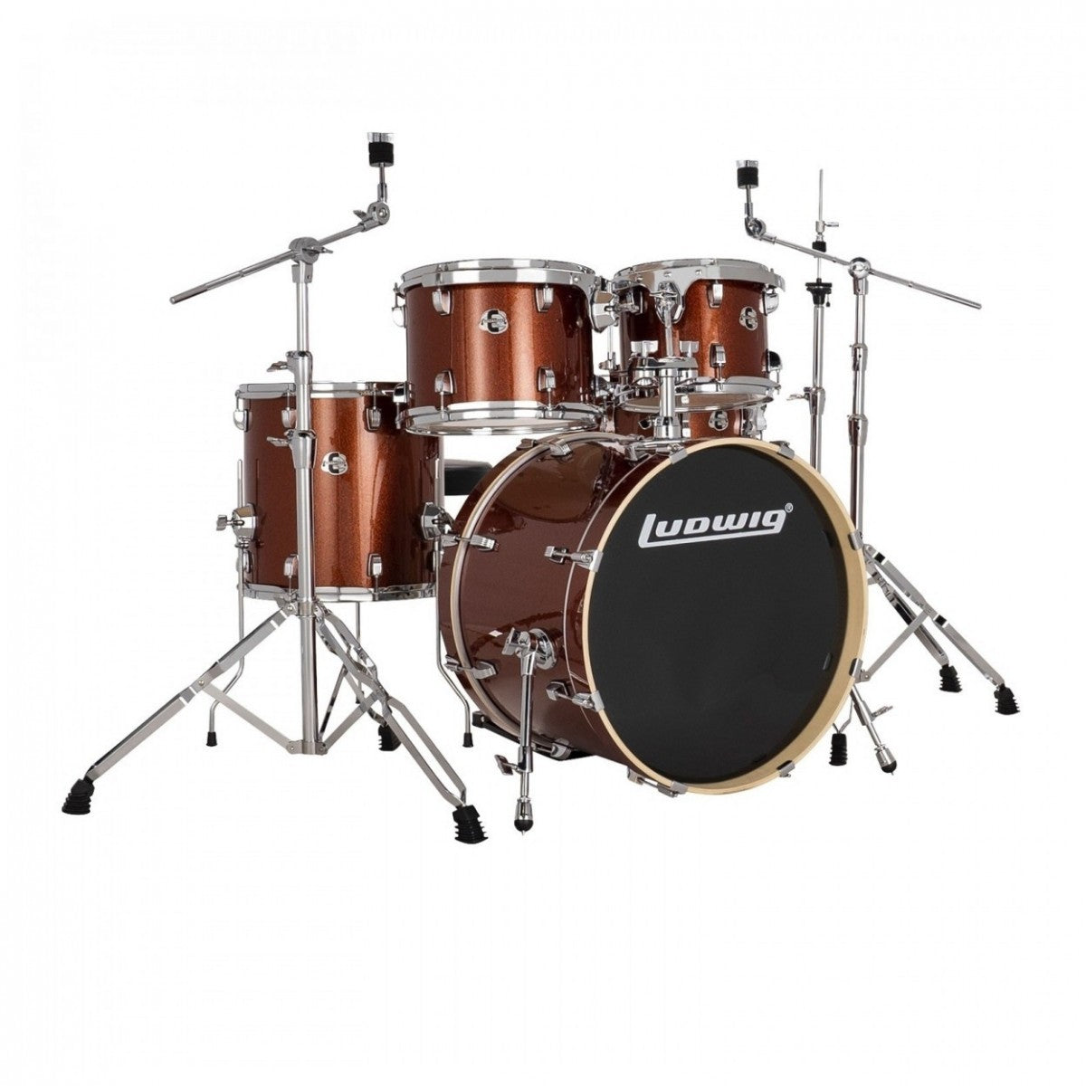 Trống Cơ Ludwig Evolution 20" 5-Pc Shell Pack w/Paiste Cymbal (20"/10"/12"/14"/14")-Mai Nguyên Music