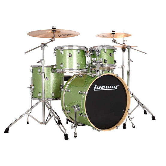 Trống Cơ Ludwig Evolution 20" 5-Pc Shell Pack w/Paiste Cymbal (20"/10"/12"/14"/14")-Mai Nguyên Music